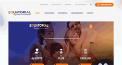 Desktop Screenshot of grupoequatorial.com.br