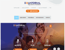 Tablet Screenshot of grupoequatorial.com.br